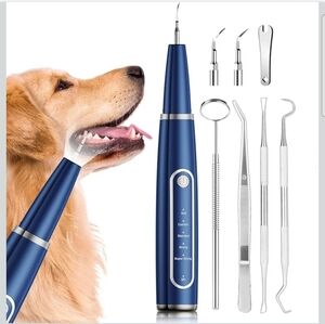 Ultrasonic Dog Teeth Cleaner‎ - Blue